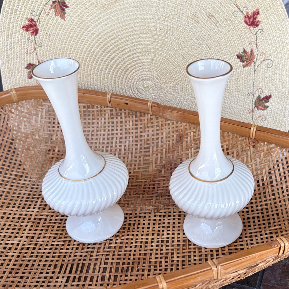 Vintage Lenox Elegant bud Vases